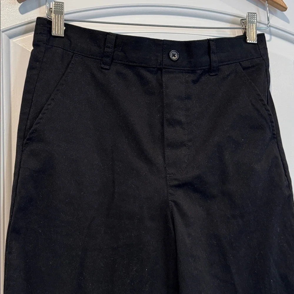 French Toast Black slack/uniform pants Size 14 Youth Boys